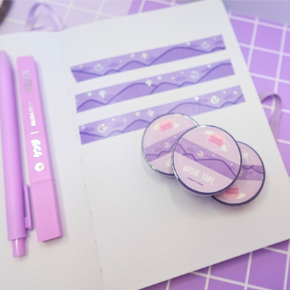 The Journey Starts Sow - Holographic Washi Tape