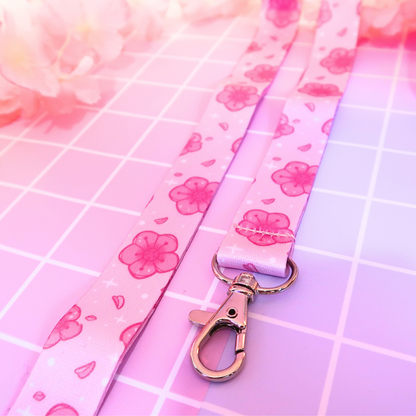 Sakura Cherry Blossom Lanyard