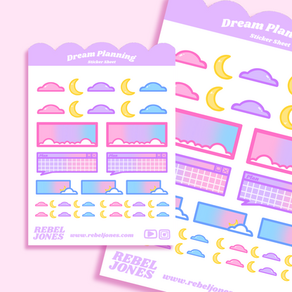 Dream Planning Sticker Sheet