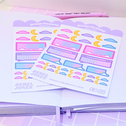 Dream Planning Sticker Sheet