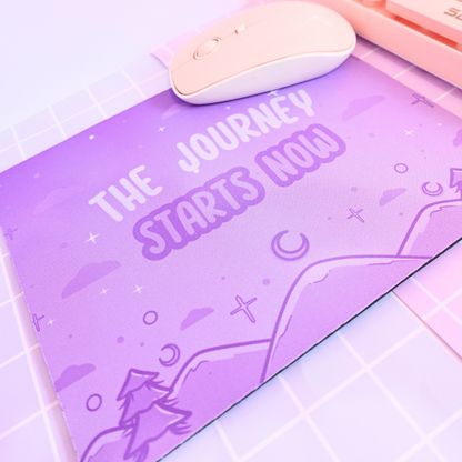 the journey starts now mouse mat