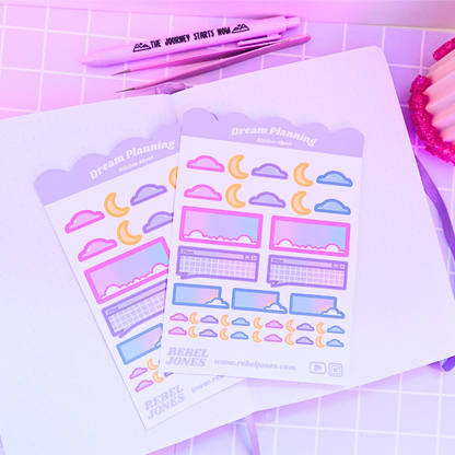 Dream Planning Sticker Sheet