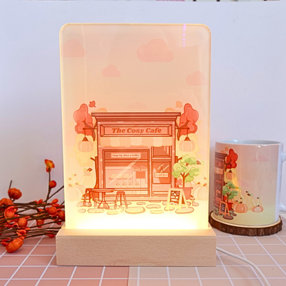 The cosy cafe LED desk lamp