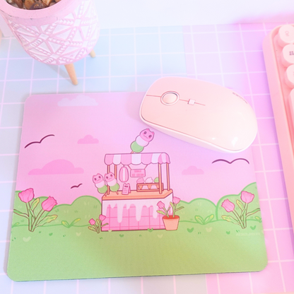 dango ice cream cart mouse mat