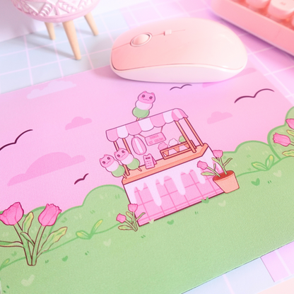 dango ice cream cart mouse mat