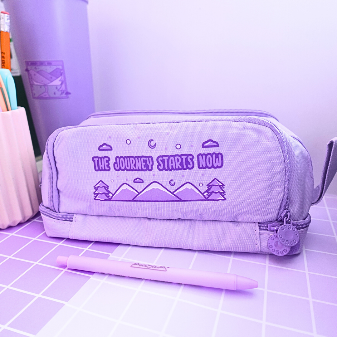 The journey starts now pencil case