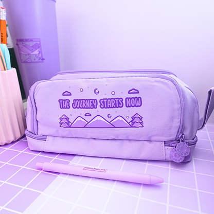 The journey starts now pencil case