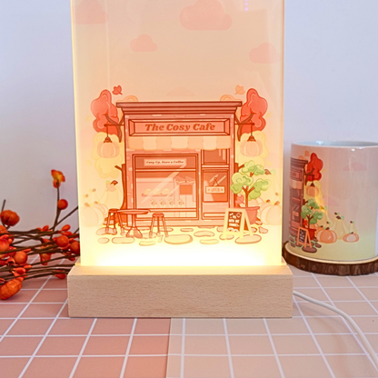 The cosy cafe LED desk lamp