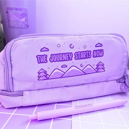 The journey starts now pencil case