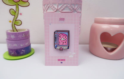 Dreamer Book Pin