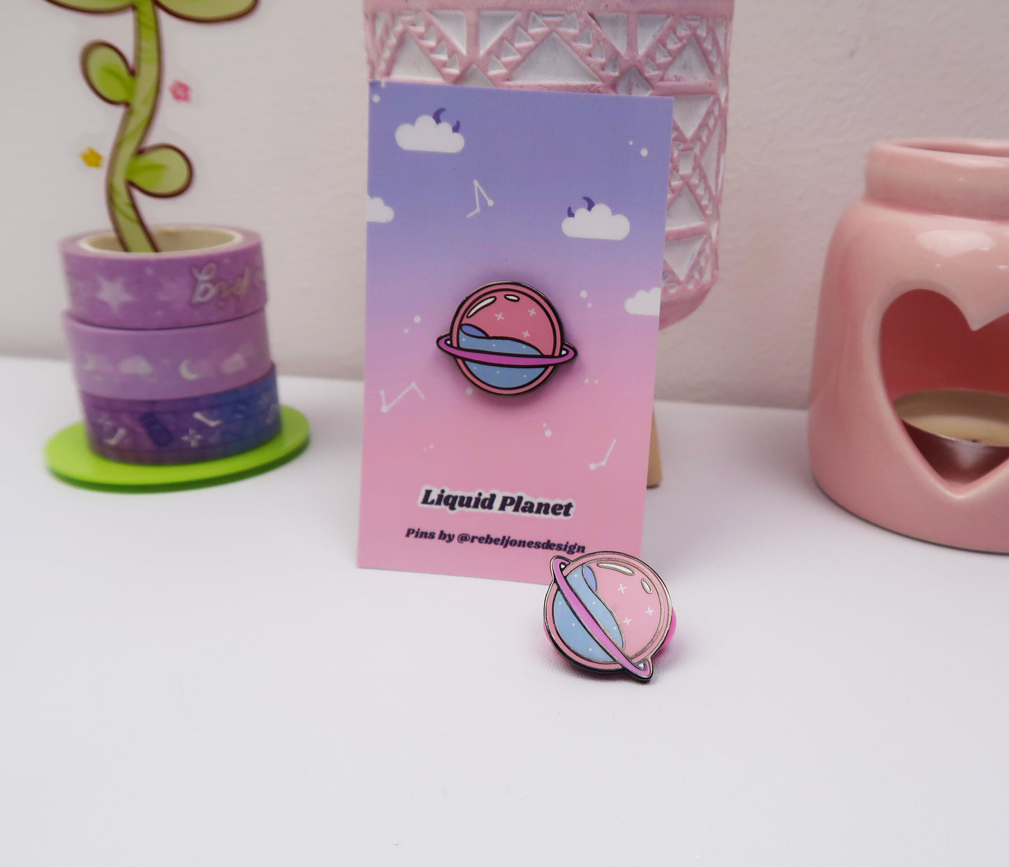 Liquid Planet, Mini Pin