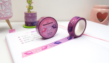 Planet Holographic Washi Tape