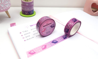 Planet Holographic Washi Tape