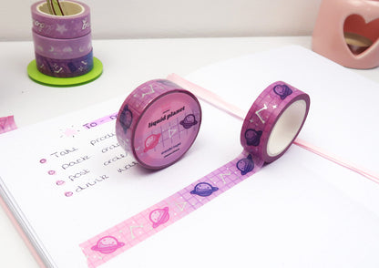 Planet Holographic Washi Tape