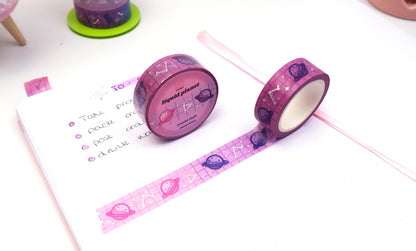 Planet Holographic Washi Tape